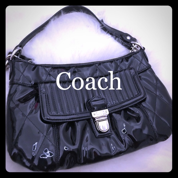 Coach Handbags - 🆕COACH BAG🖤patent leather
